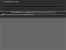Tablet Screenshot of keylinkdirect.com